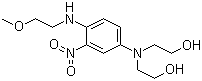 1-[(2'-Methoxyethyl)amino]-2-nitro-4-[di-(2'-hydroxyethyl)amino]benzene, 2,2'-[[4-[(2-Methoxyethyl)amino]-3-nitrophenyl]imino]bis-ethanol, HC Blue 11 CAS #: 23920-15-2